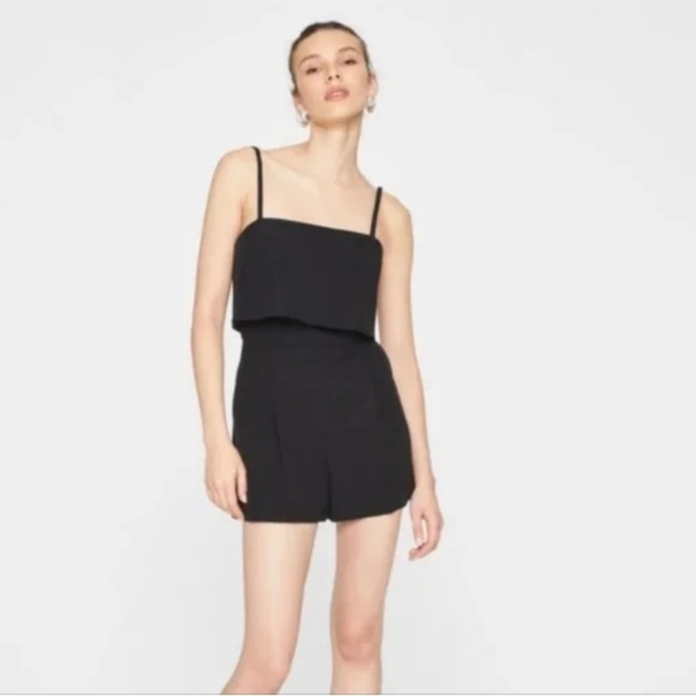 Club‎ Monaco Black Pique Romper Size 2